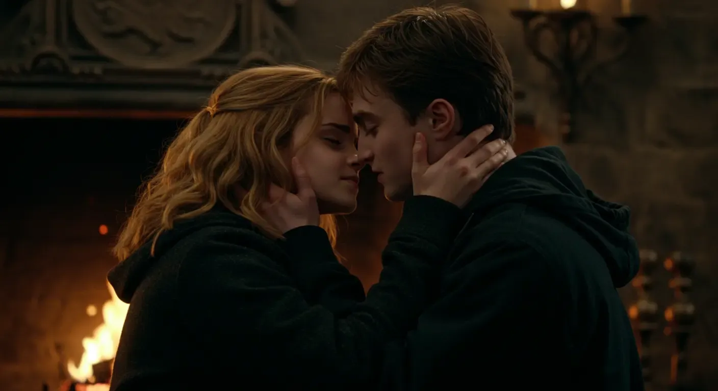Harry and Hermione together