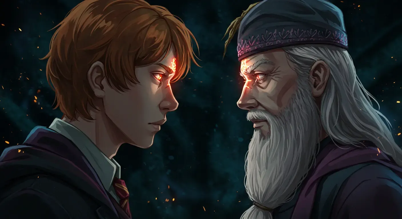 Ron weasley y albus dumbledore son la misma persona