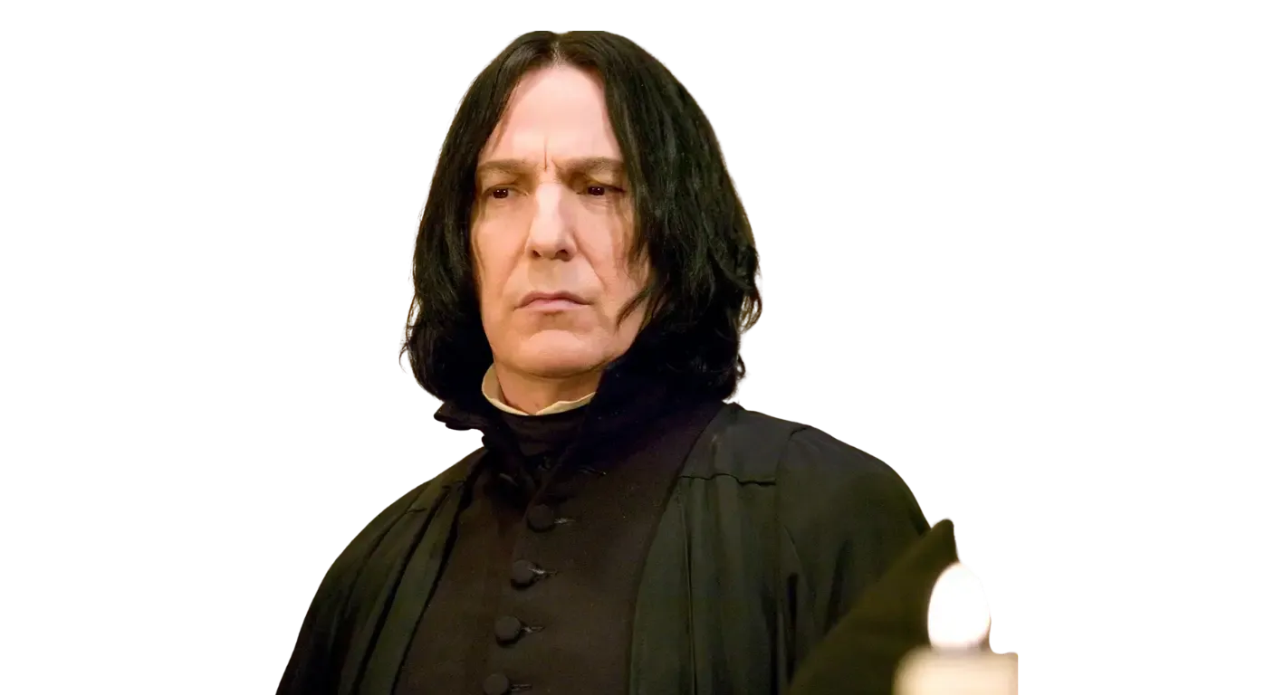 Apellido del profesor de Pociones y jefe de la casa Slytherin