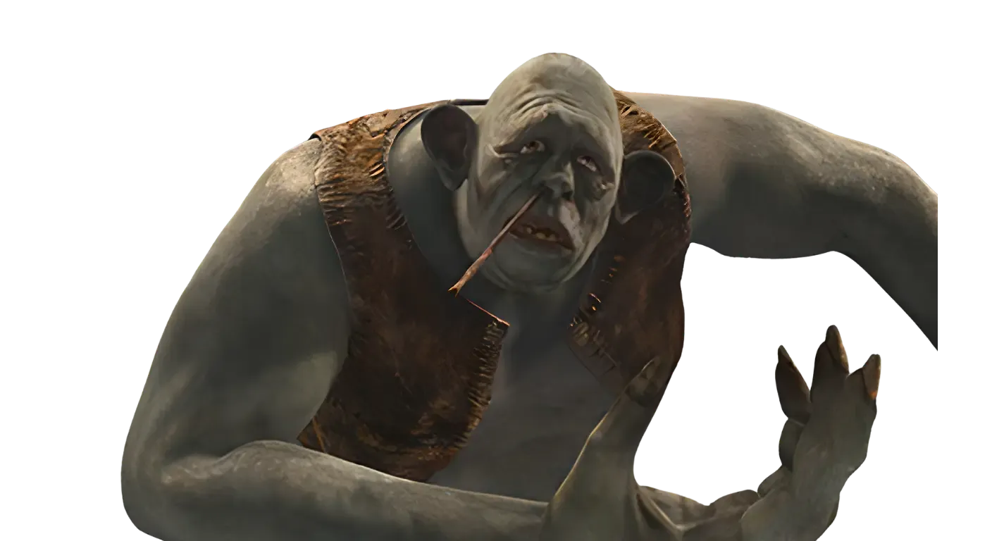 Criatura mágica gigante, de gran fuerza y poca inteligencia.