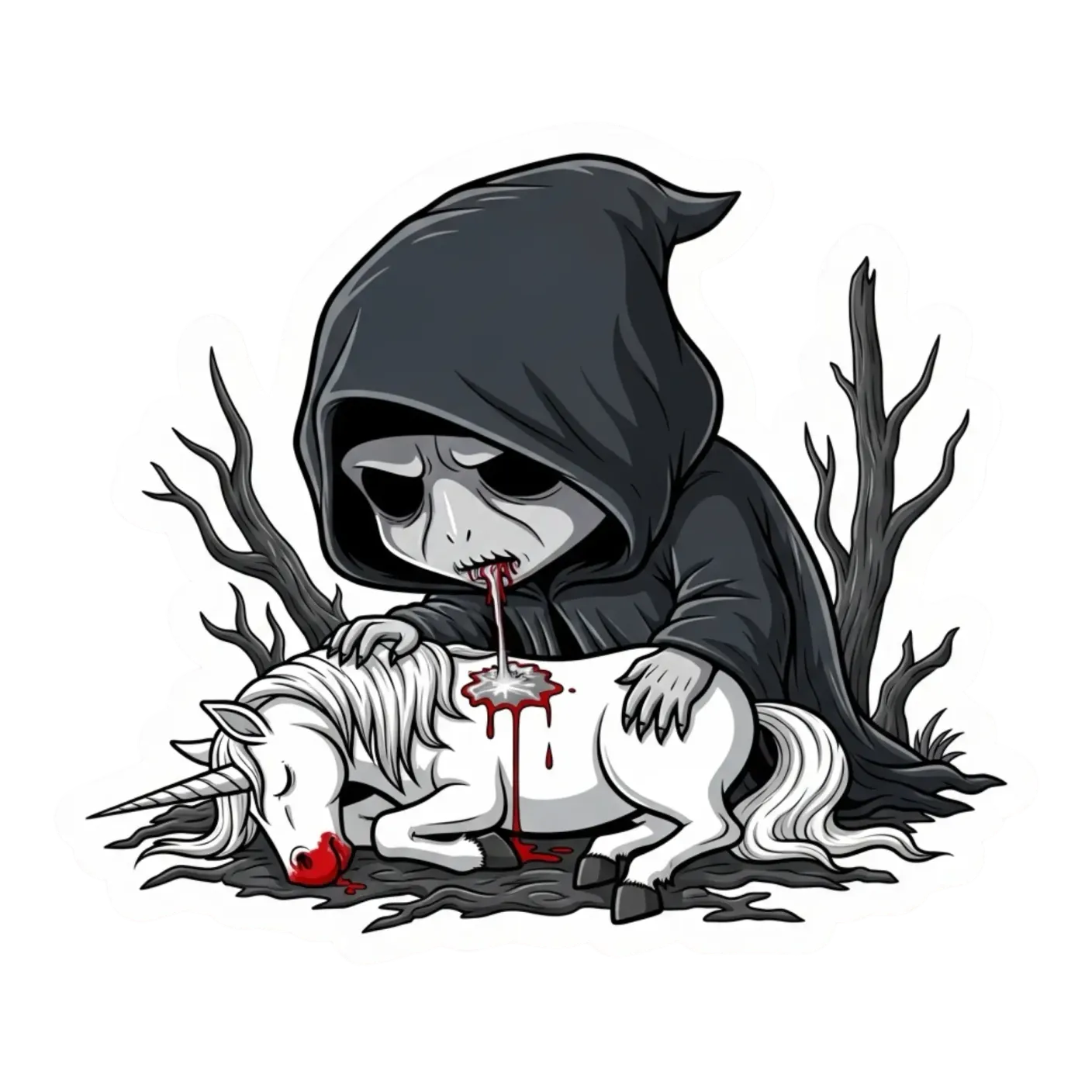 Criatura mágica cuya sangre puede salvar a alguien de la muerte.